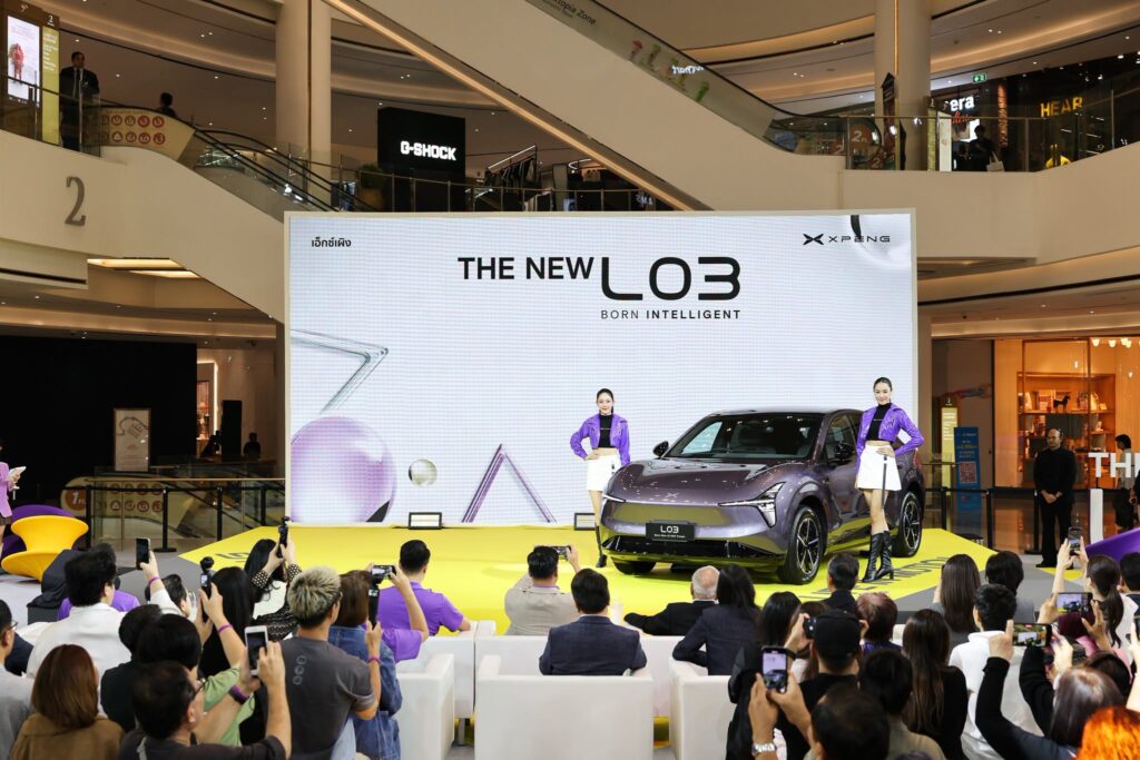 ขอแสดงความยินดีกับ XPENG Thailand กับการเปิด THE NEW XPENG L03 IS HERE!