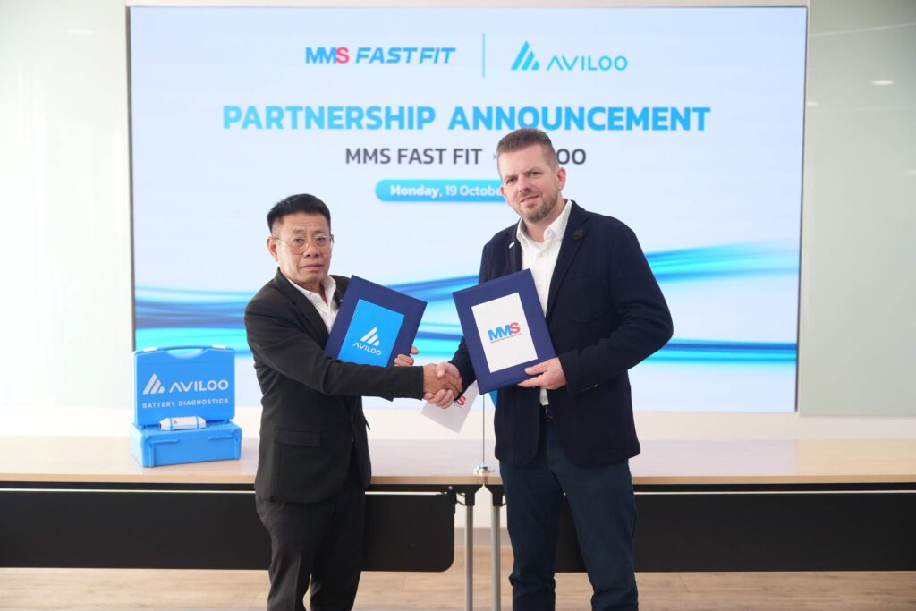 MMS FASTFIT จับมือ AVILOO นำเสนอบริการเช็กสุขภาพ แบตเตอรี่รถยนต์ไฟฟ้า ทราบผลไวใน 3 นาที แห่งแรกในประเทศไทย