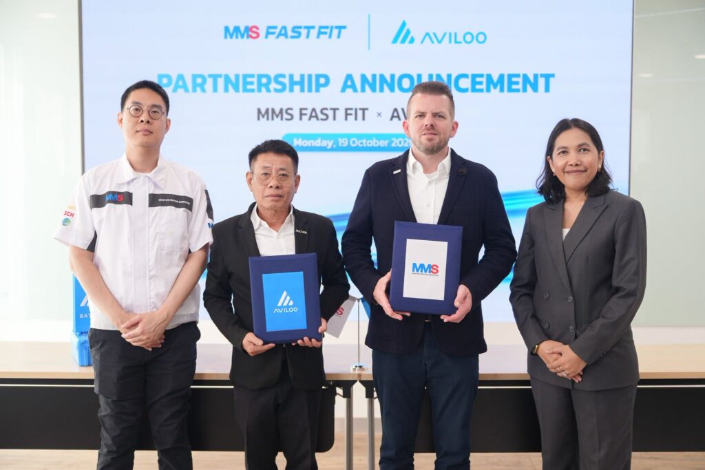 MMS FASTFIT จับมือ AVILOO นำเสนอบริการเช็กสุขภาพ แบตเตอรี่รถยนต์ไฟฟ้า ทราบผลไวใน 3 นาที แห่งแรกในประเทศไทย